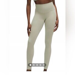 lululemon athletica High-Rise Align Leggings in Fog Green size 6 NWT